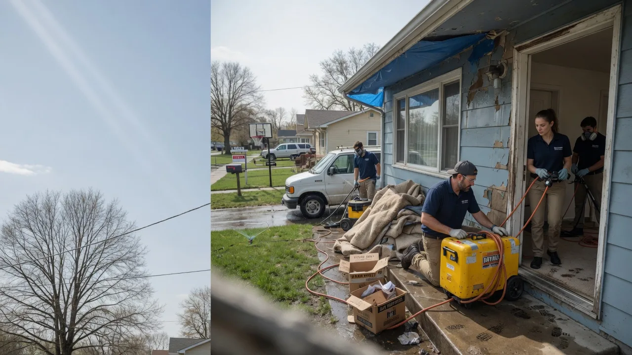Basement Flood Cleanup in Monroe, LA near me
